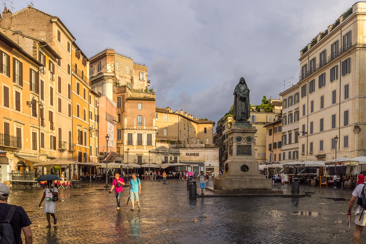 Campo de’ fiori…un mercato storico e folkloristico