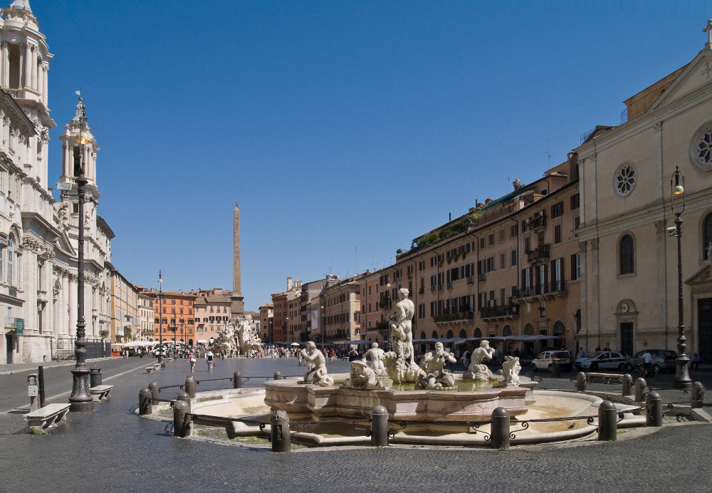 La storica e pittoresta Piazza Navona