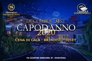 capodanno 2020 sheraton roma